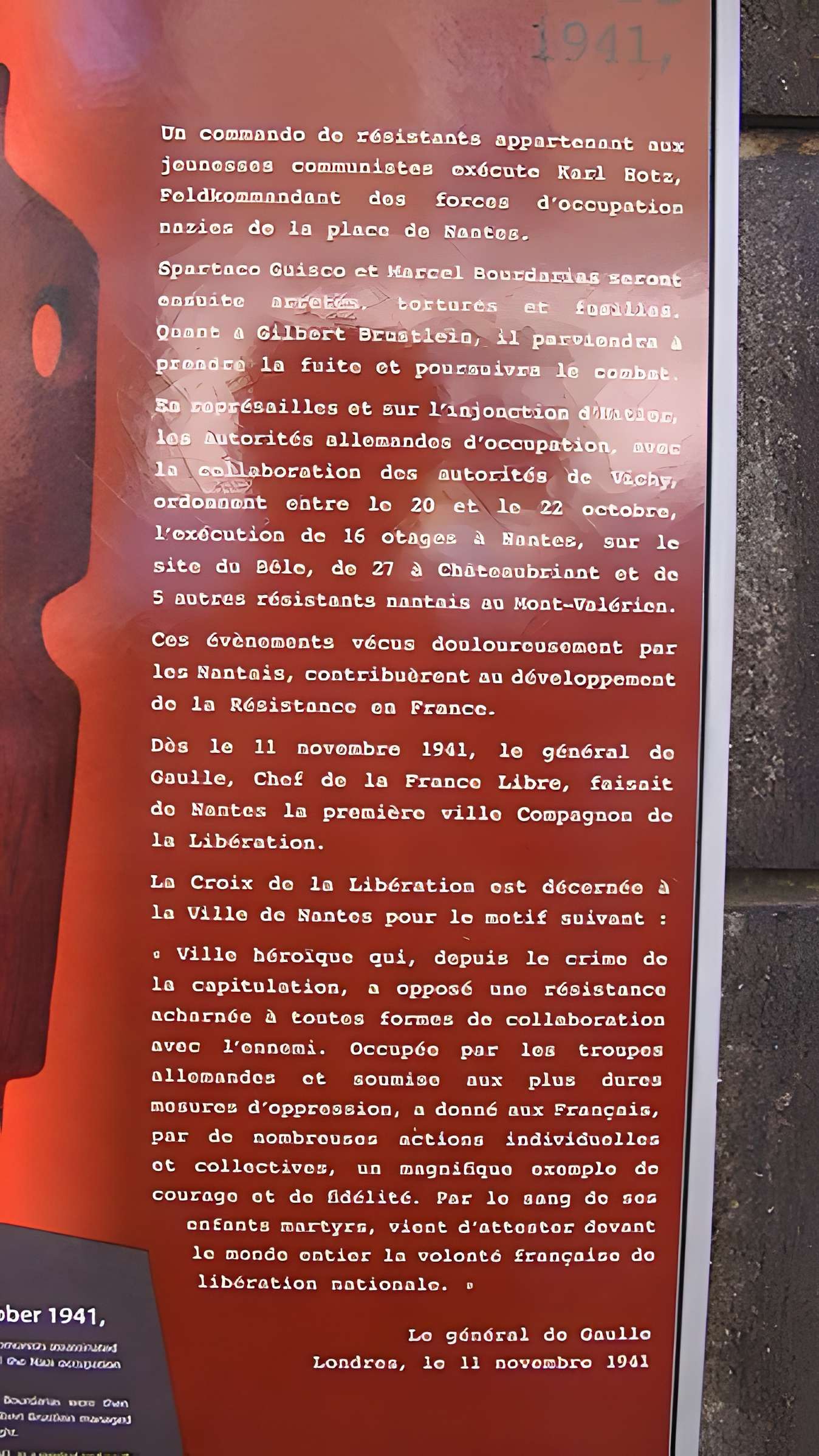 Monument aux Cinquante Otages