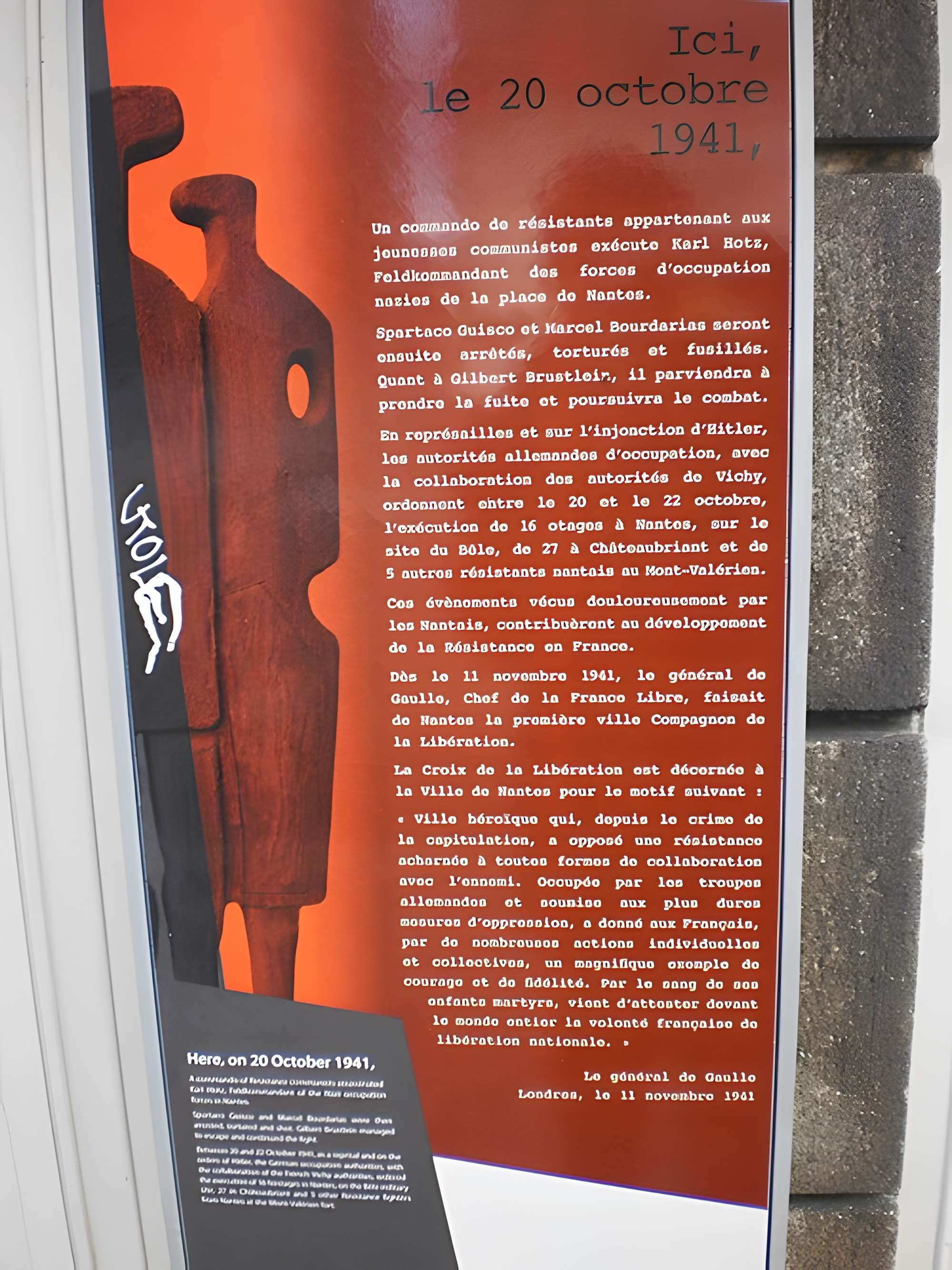 Monument aux Cinquante Otages