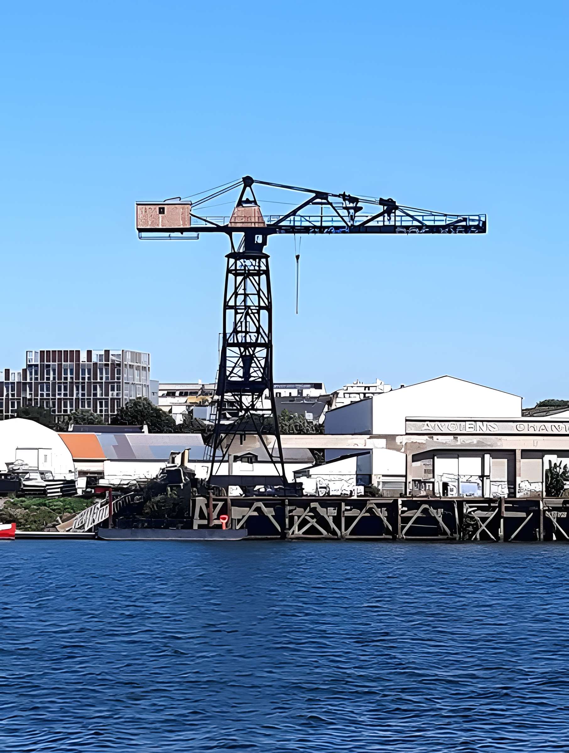 Portique de la Grue noire