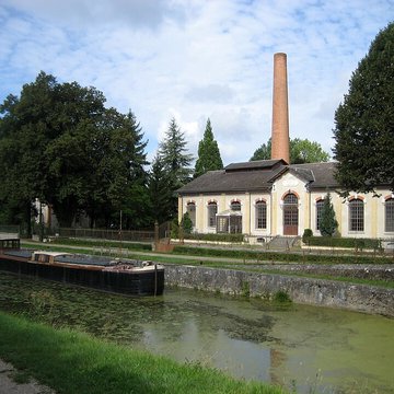 Ancienne centrale électrique, actuellement restaurant lEcluse