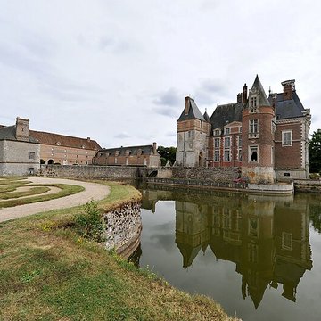 Château de la Bussière, actuellement musée de la Pêche