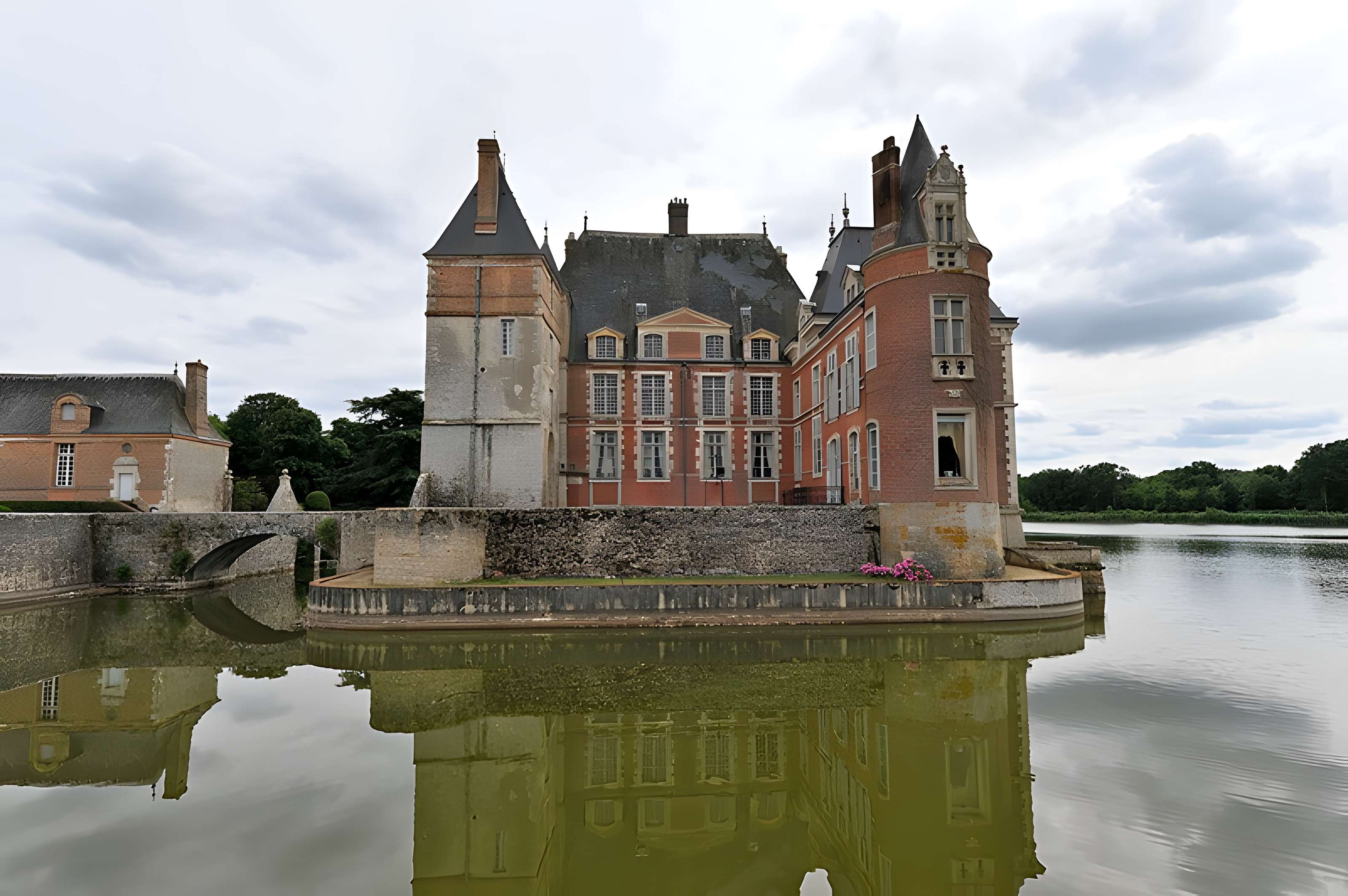 Château de la Bussière, actuellement musée de la Pêche