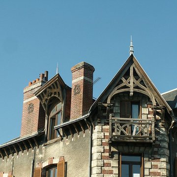 Maison à lucarnes de type compagnonnique