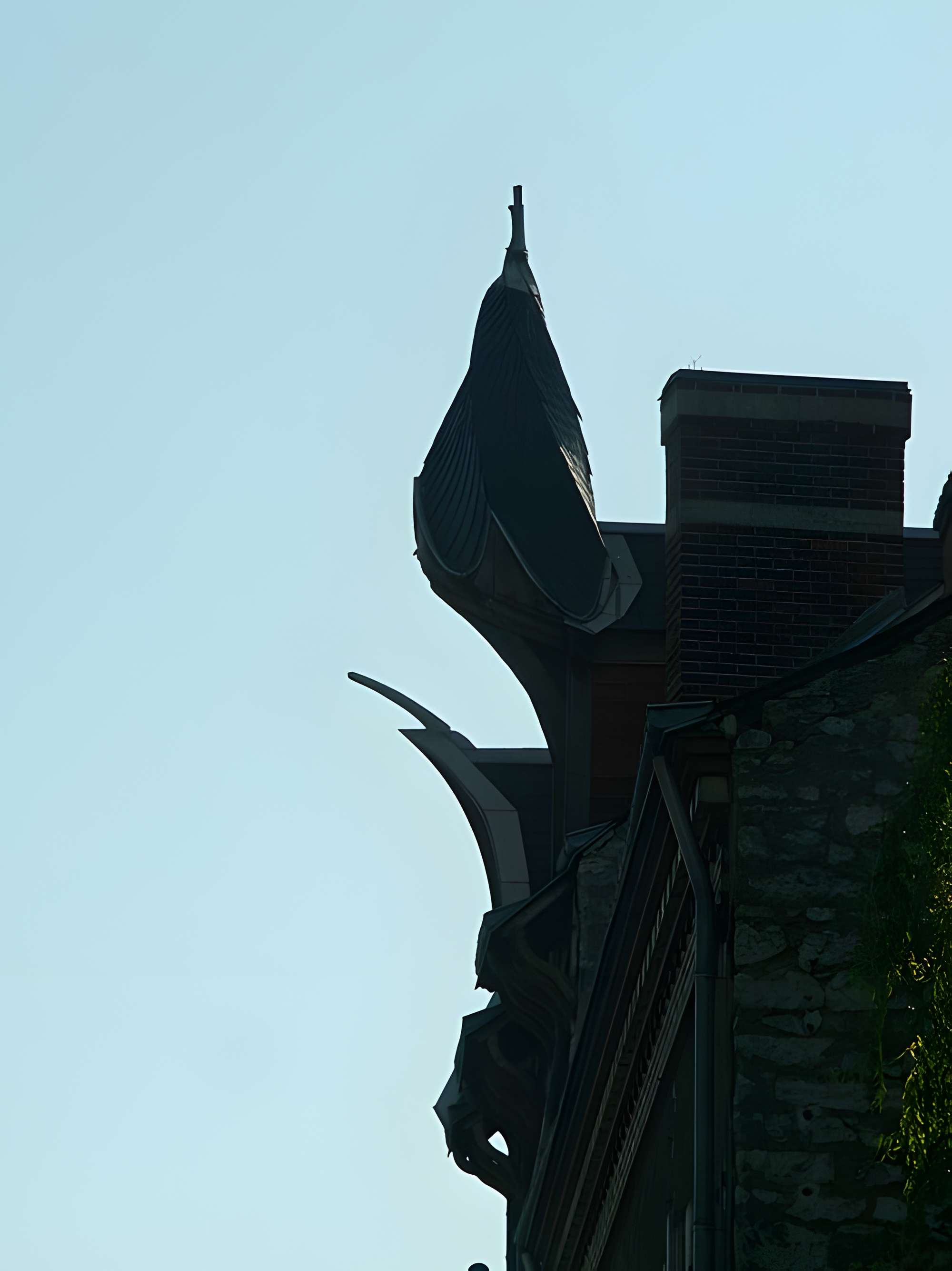 Maison à lucarnes de type compagnonnique