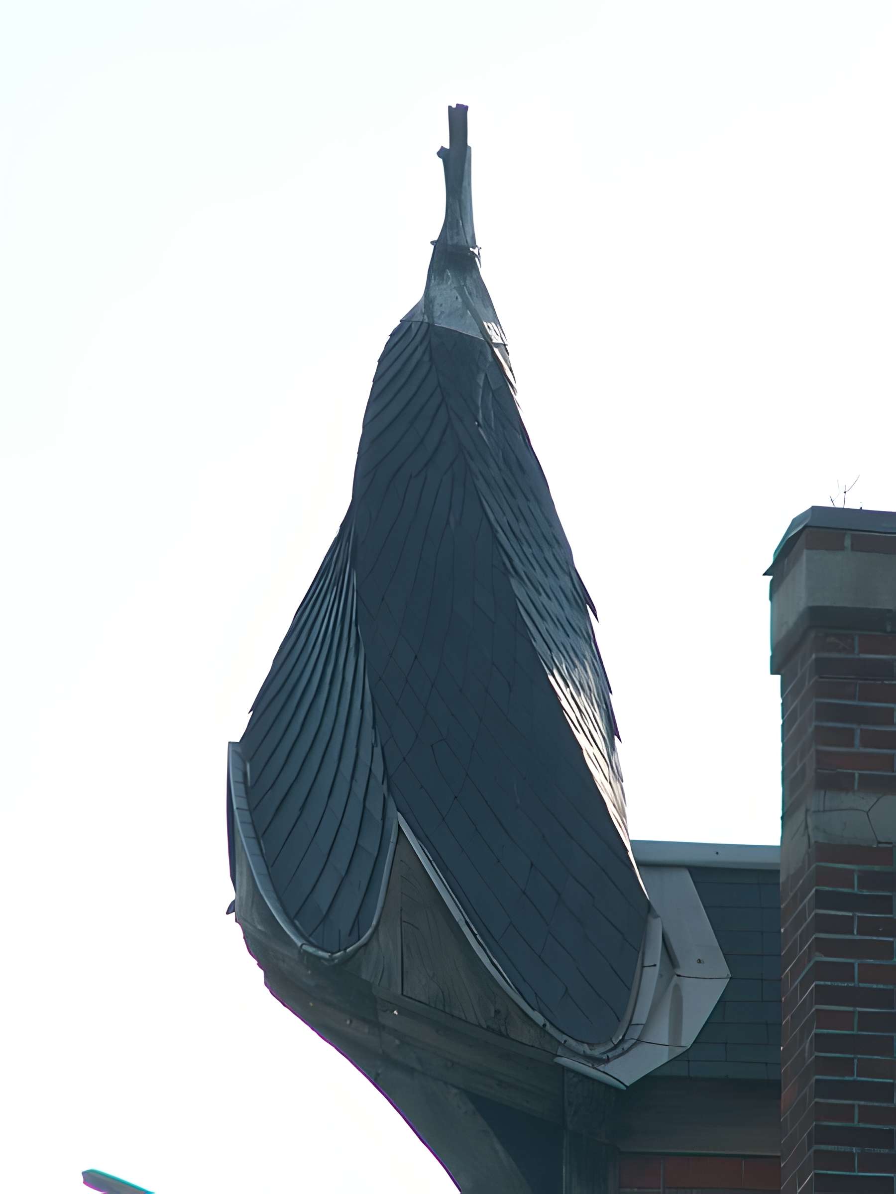 Maison à lucarnes de type compagnonnique