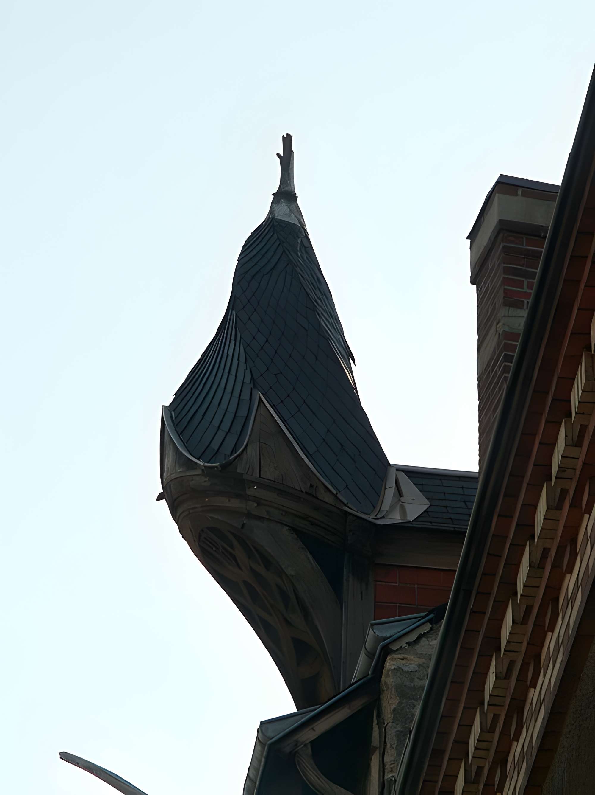 Maison à lucarnes de type compagnonnique