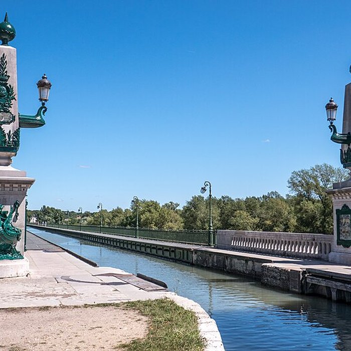 Photo de Pont-canal sur la Loire
