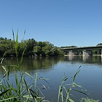 Pont-canal sur la Loire