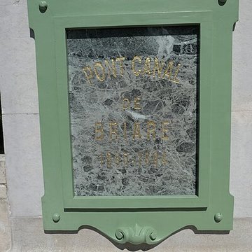 Pont-canal sur la Loire