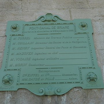Pont-canal sur la Loire