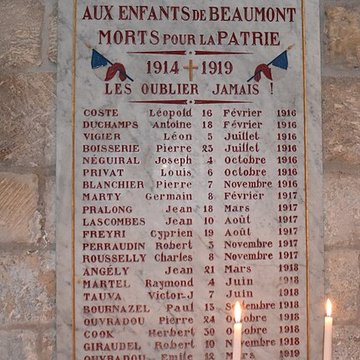 Église Saint-Laurent-et-Saint-Front de Beaumont-du-Périgord