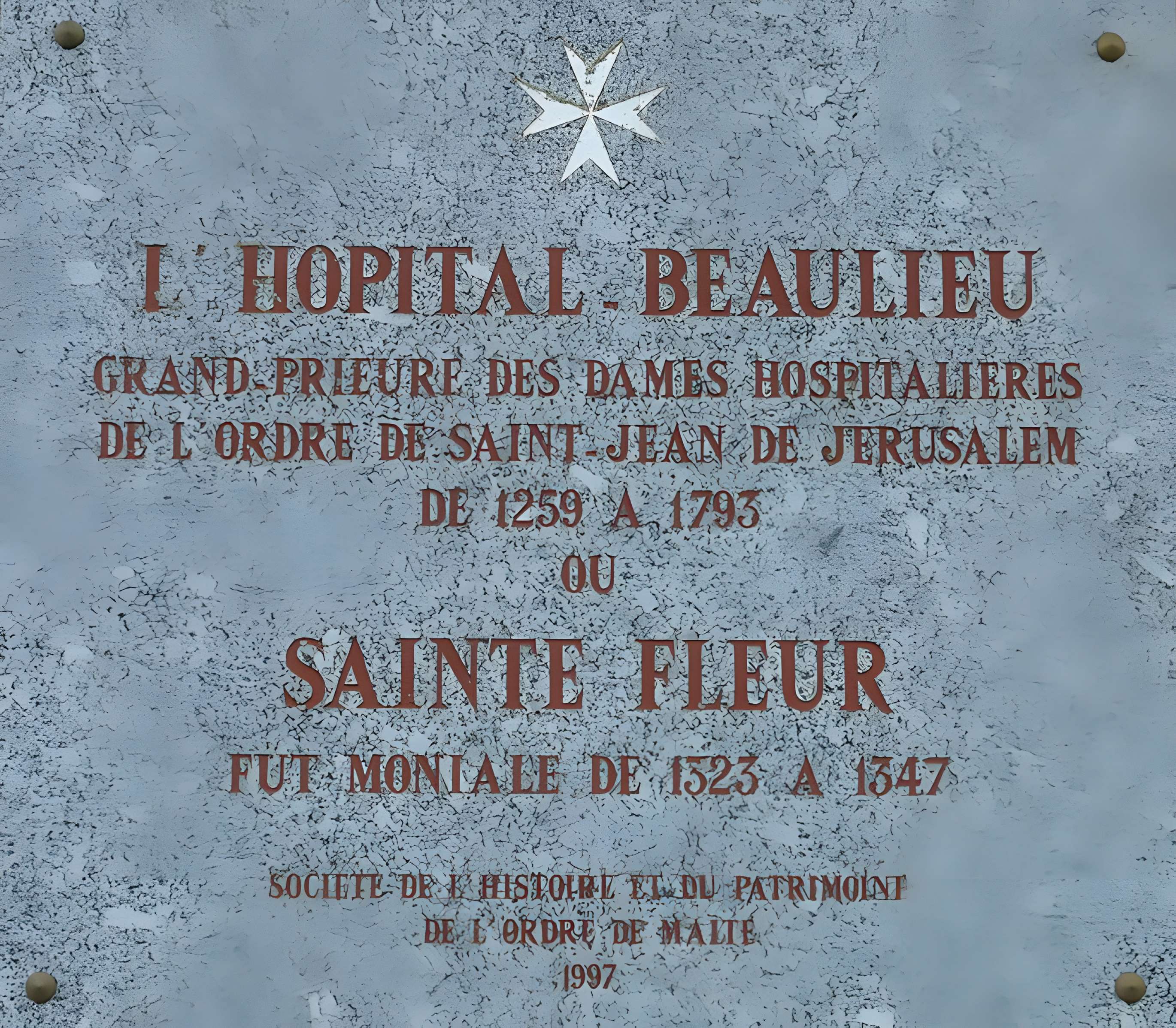 Ancien hôpital des Religieuses de Beaulieu