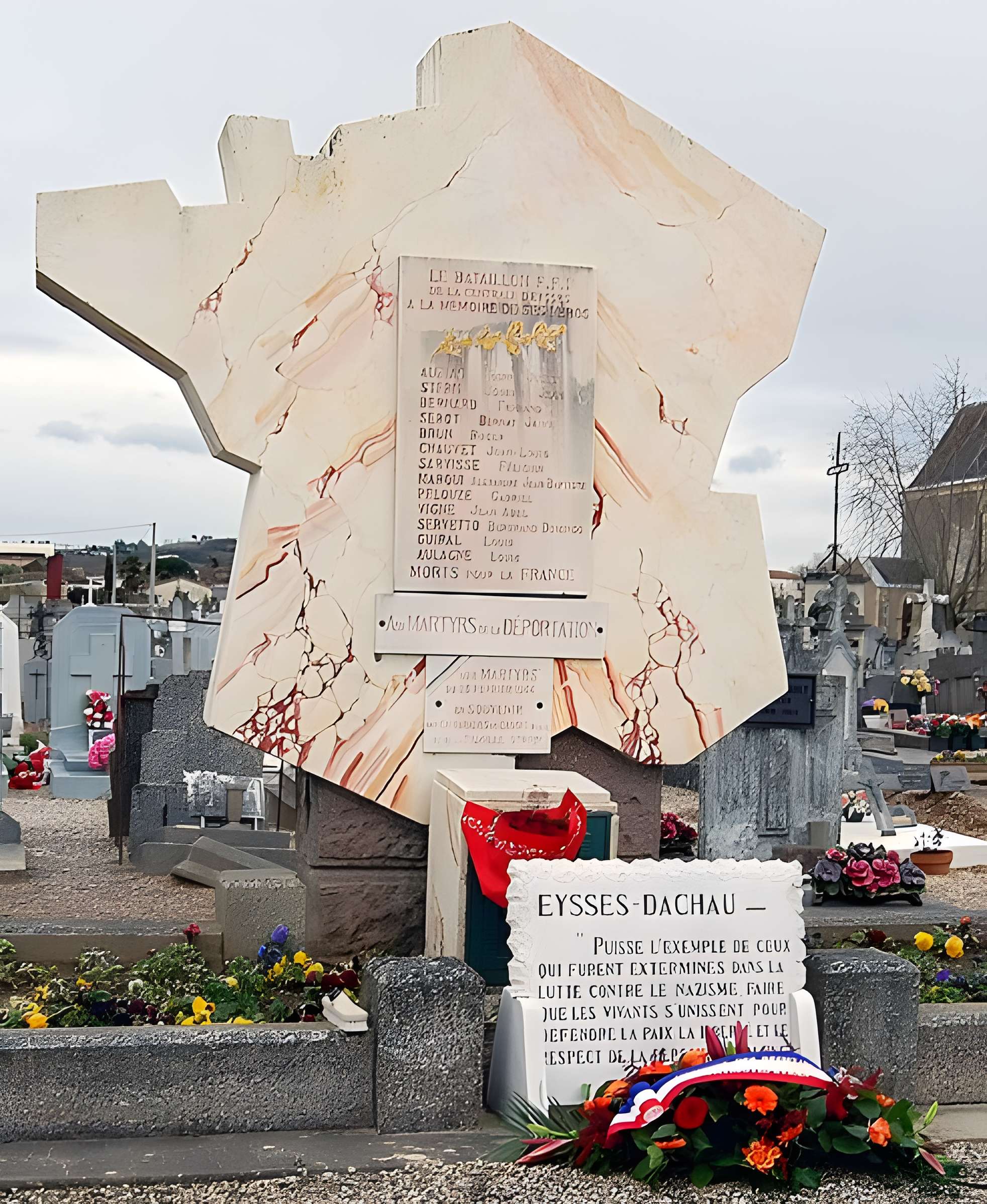 Murs des Fusillés du Centre de détention d'Eysses