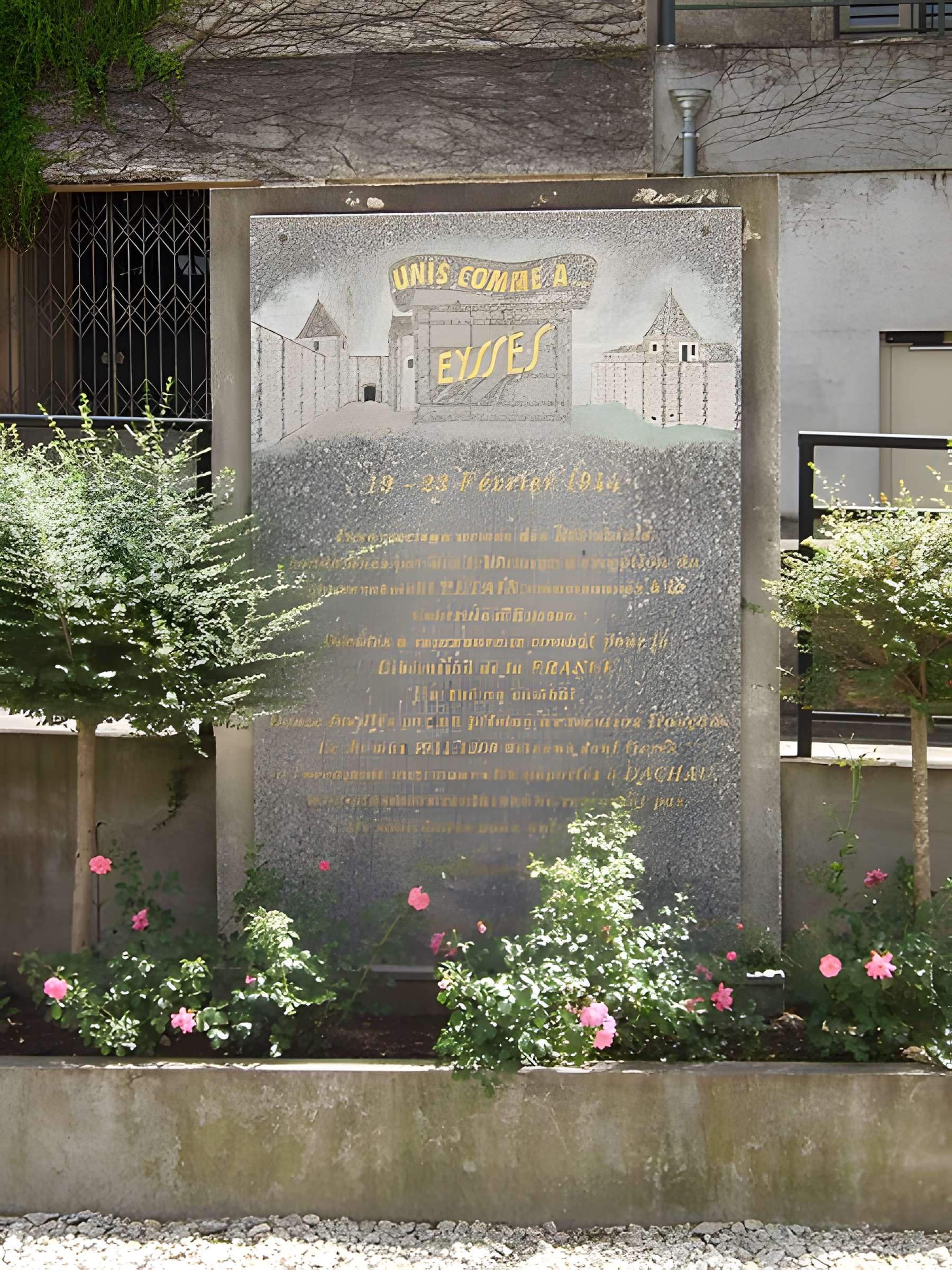 Murs des Fusillés du Centre de détention d'Eysses