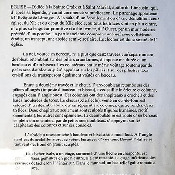 Église Saint-Martial de Toulx-Sainte-Croix