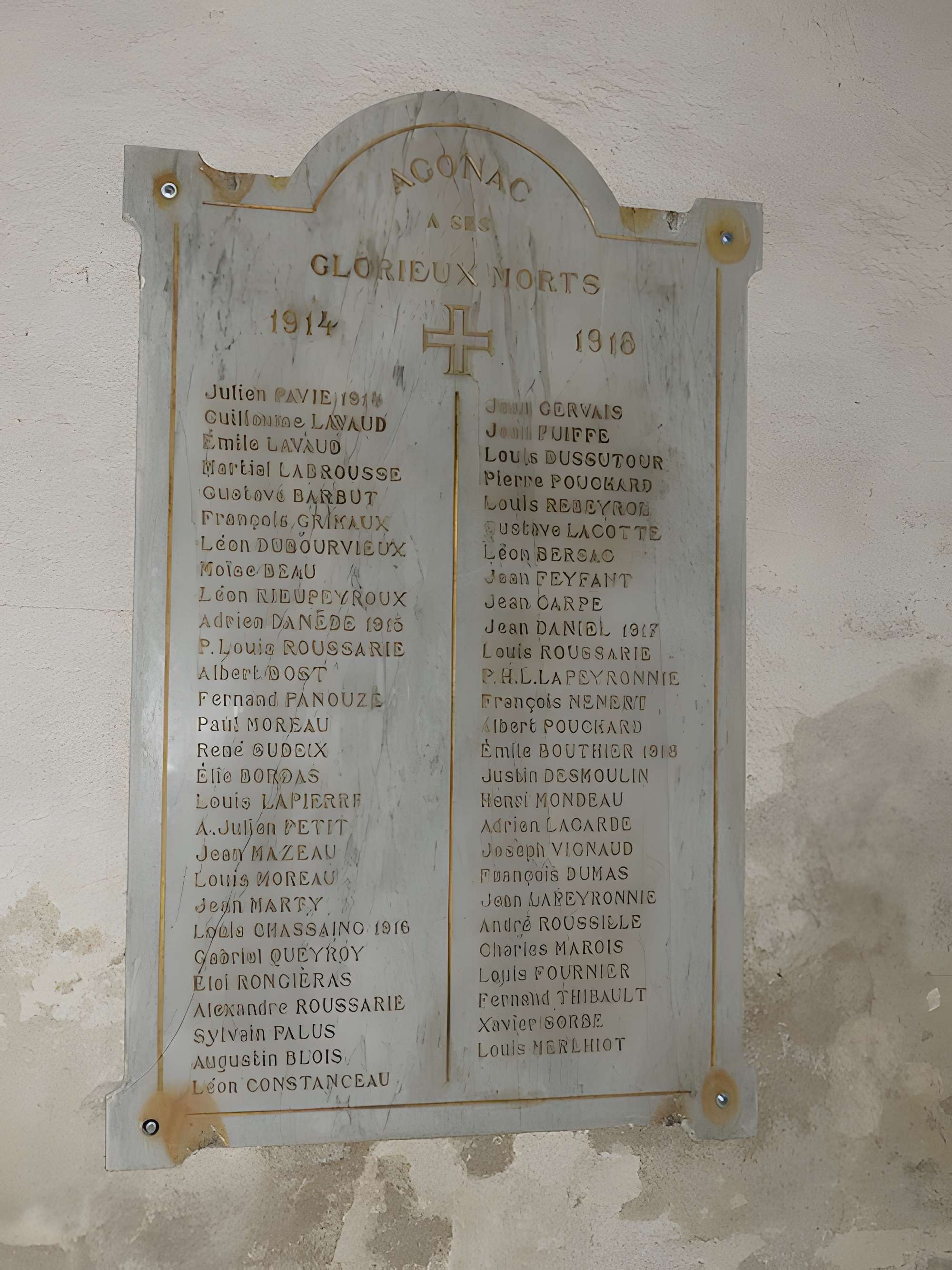 Église Saint-Martin d'Agonac