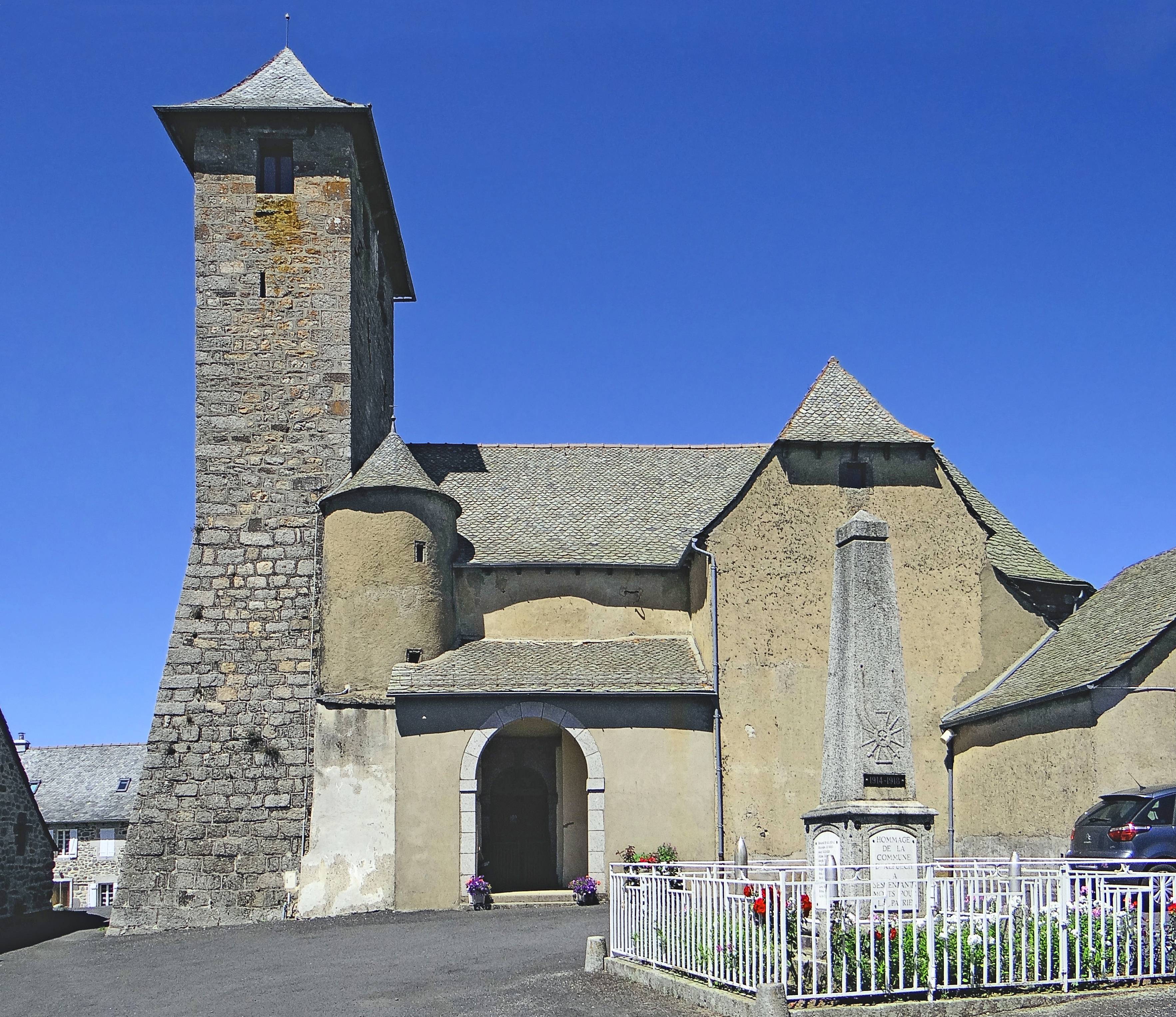 Église fortifiée Saint-Martin d'Alpuech