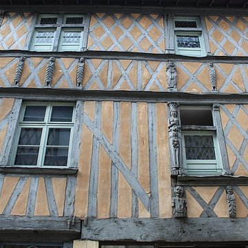 Maison à pans de bois