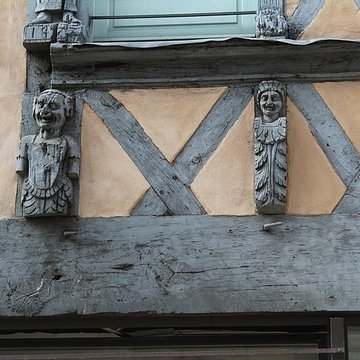 Maison à pans de bois