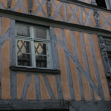 Maison à pans de bois