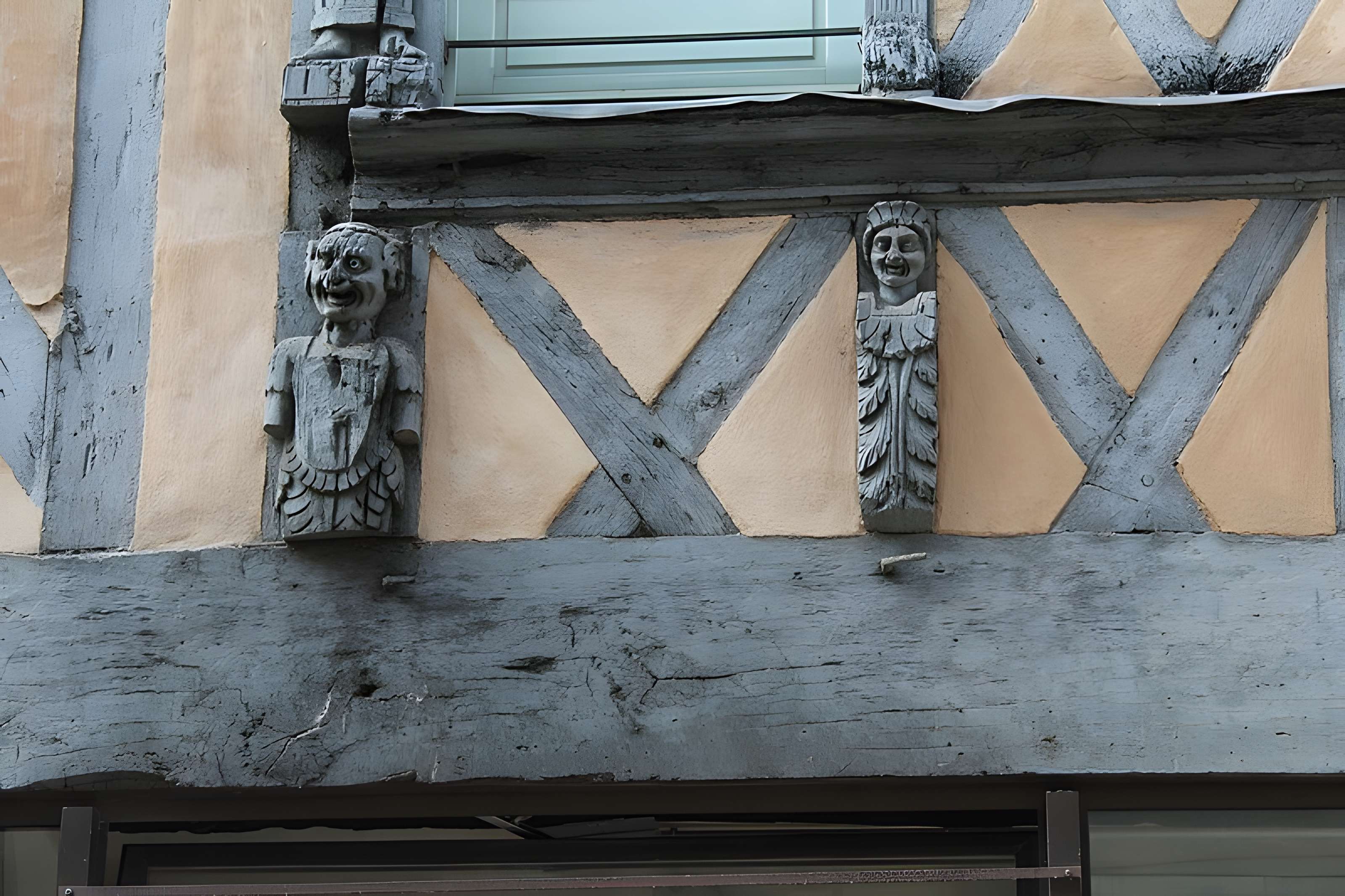 Maison à pans de bois