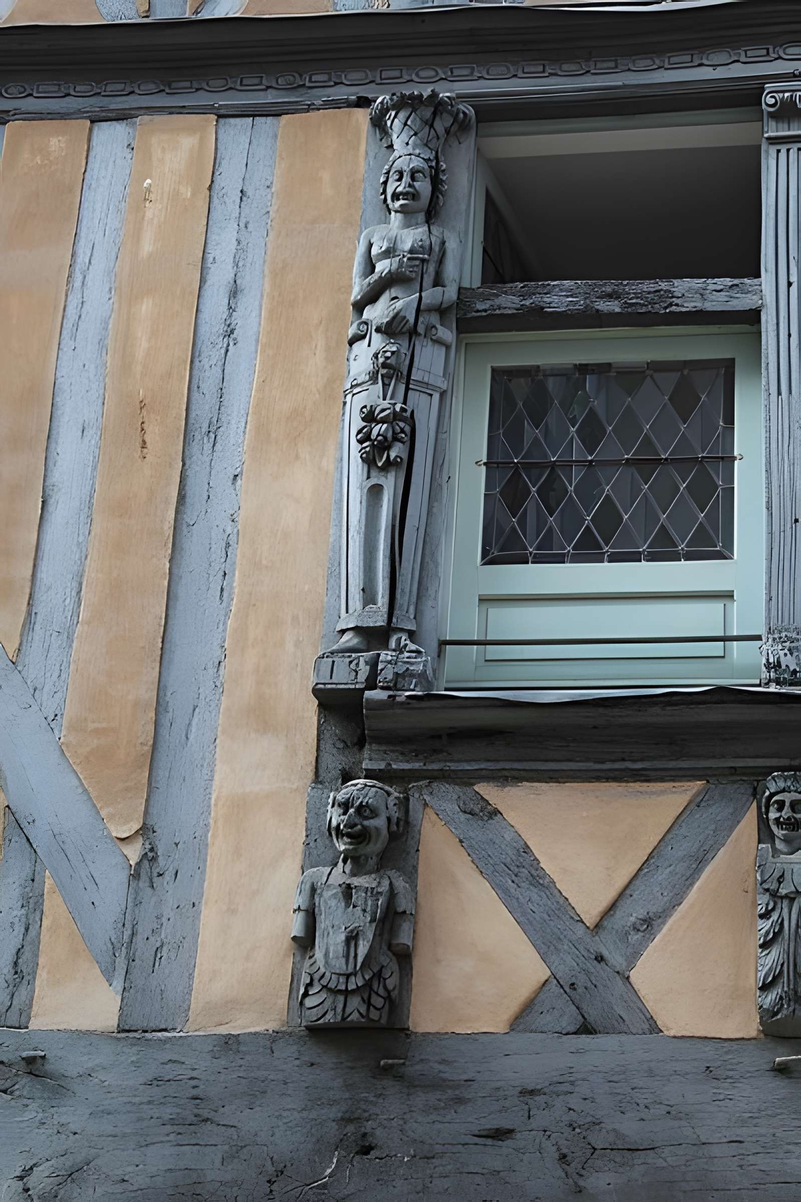 Maison à pans de bois