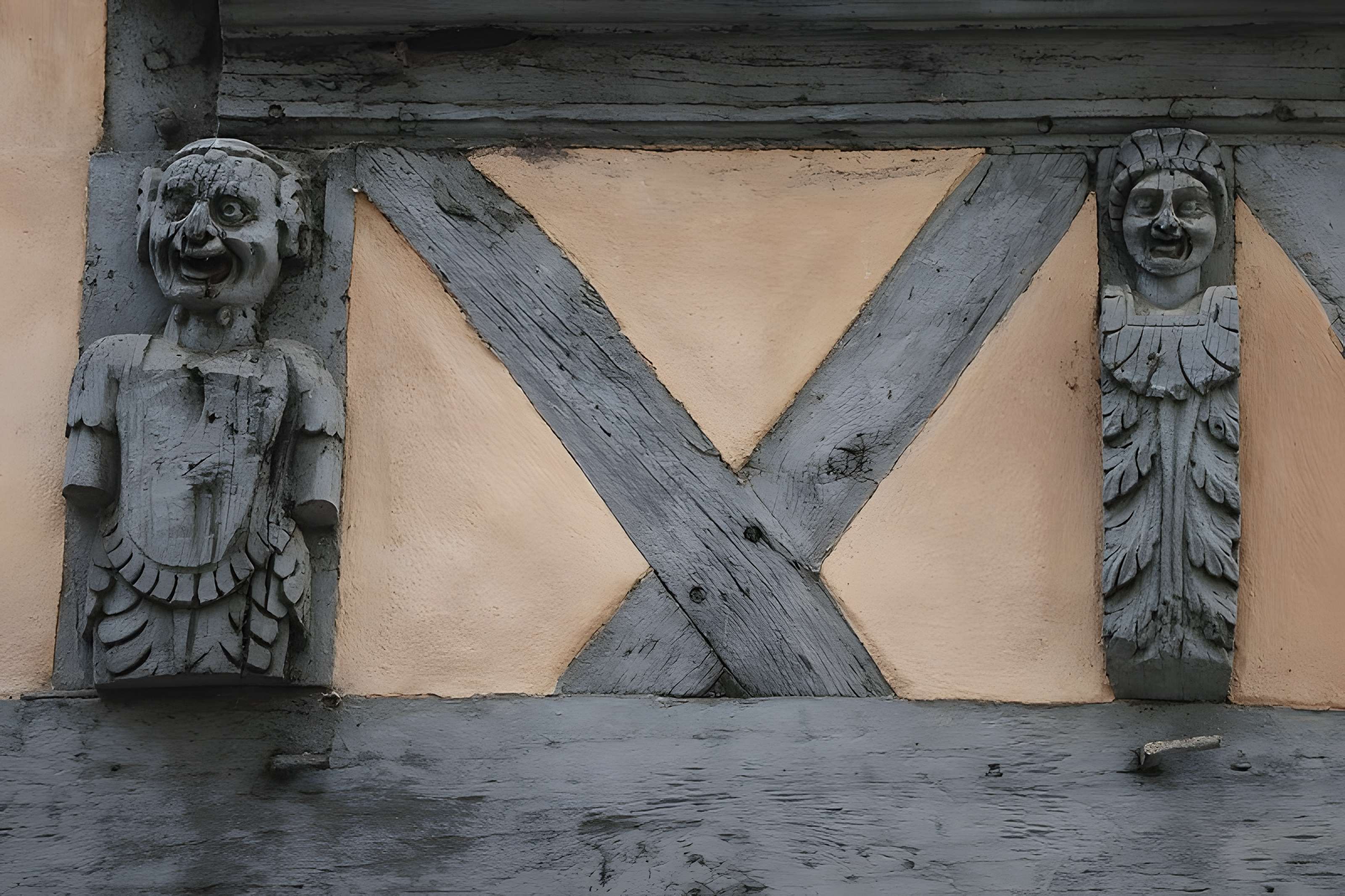 Maison à pans de bois