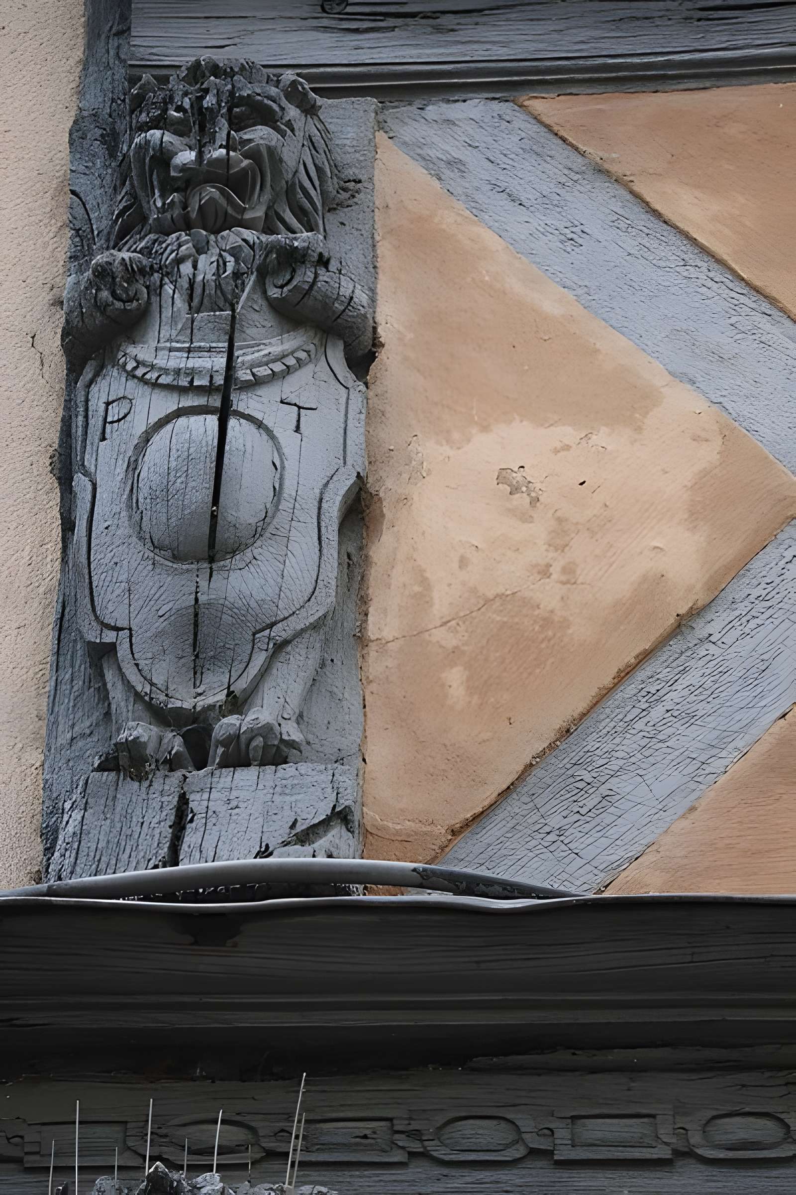 Maison à pans de bois