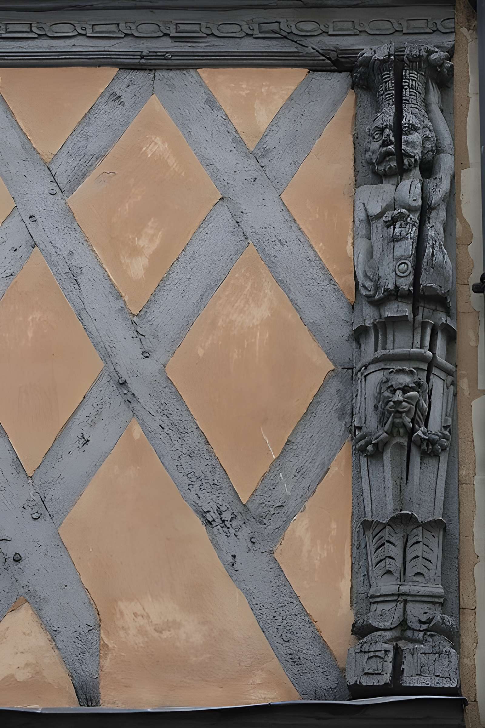 Maison à pans de bois