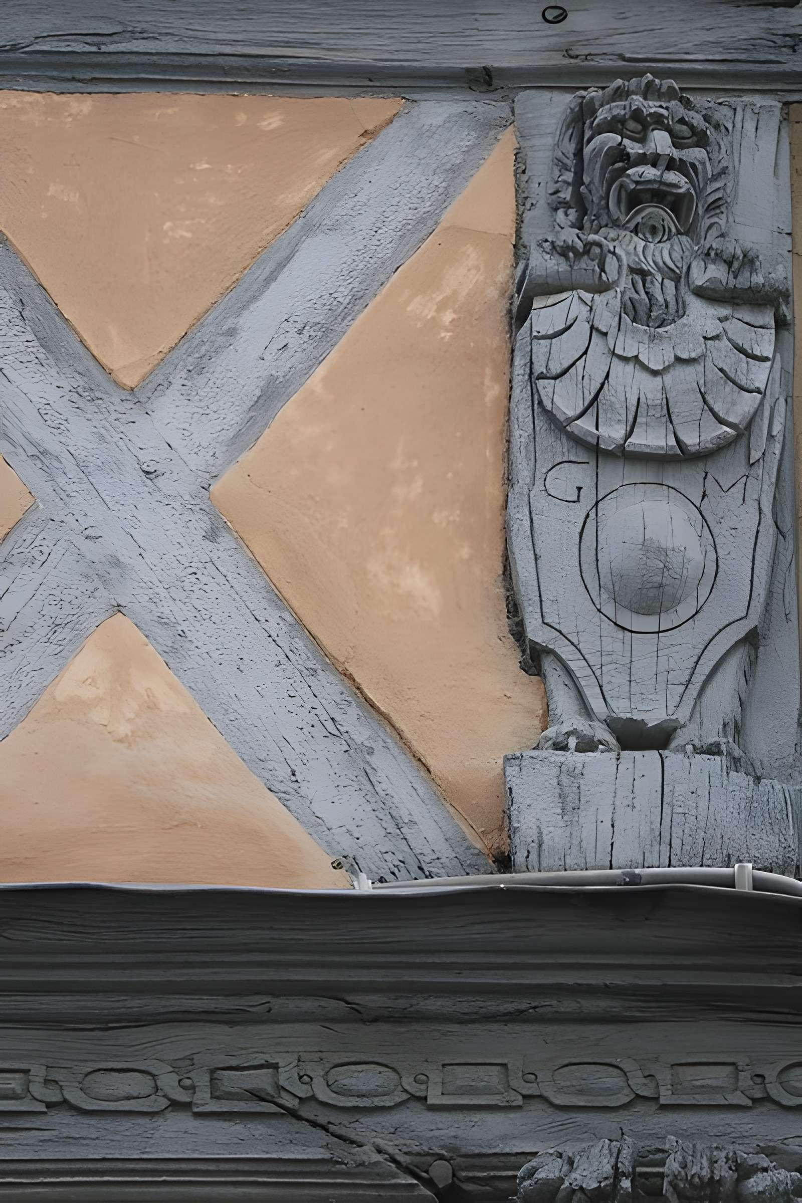 Maison à pans de bois