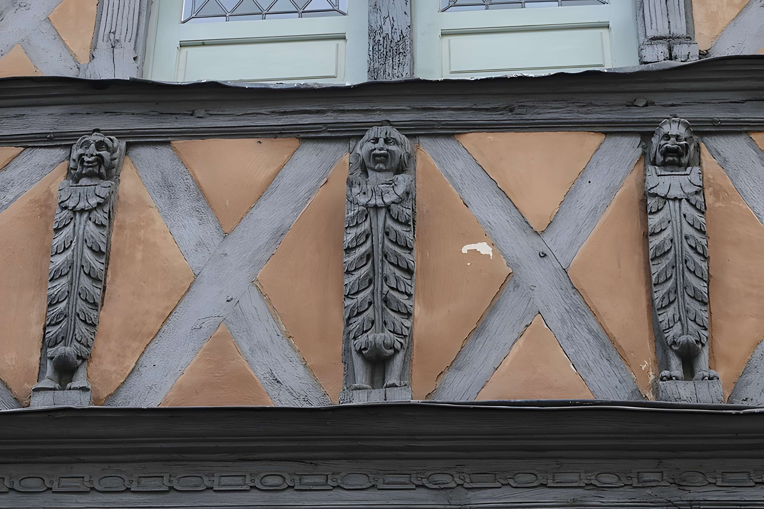 Maison à pans de bois