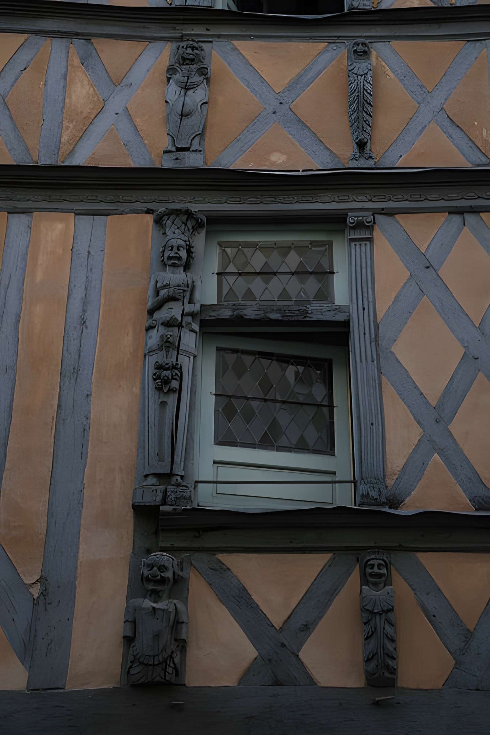 Maison à pans de bois