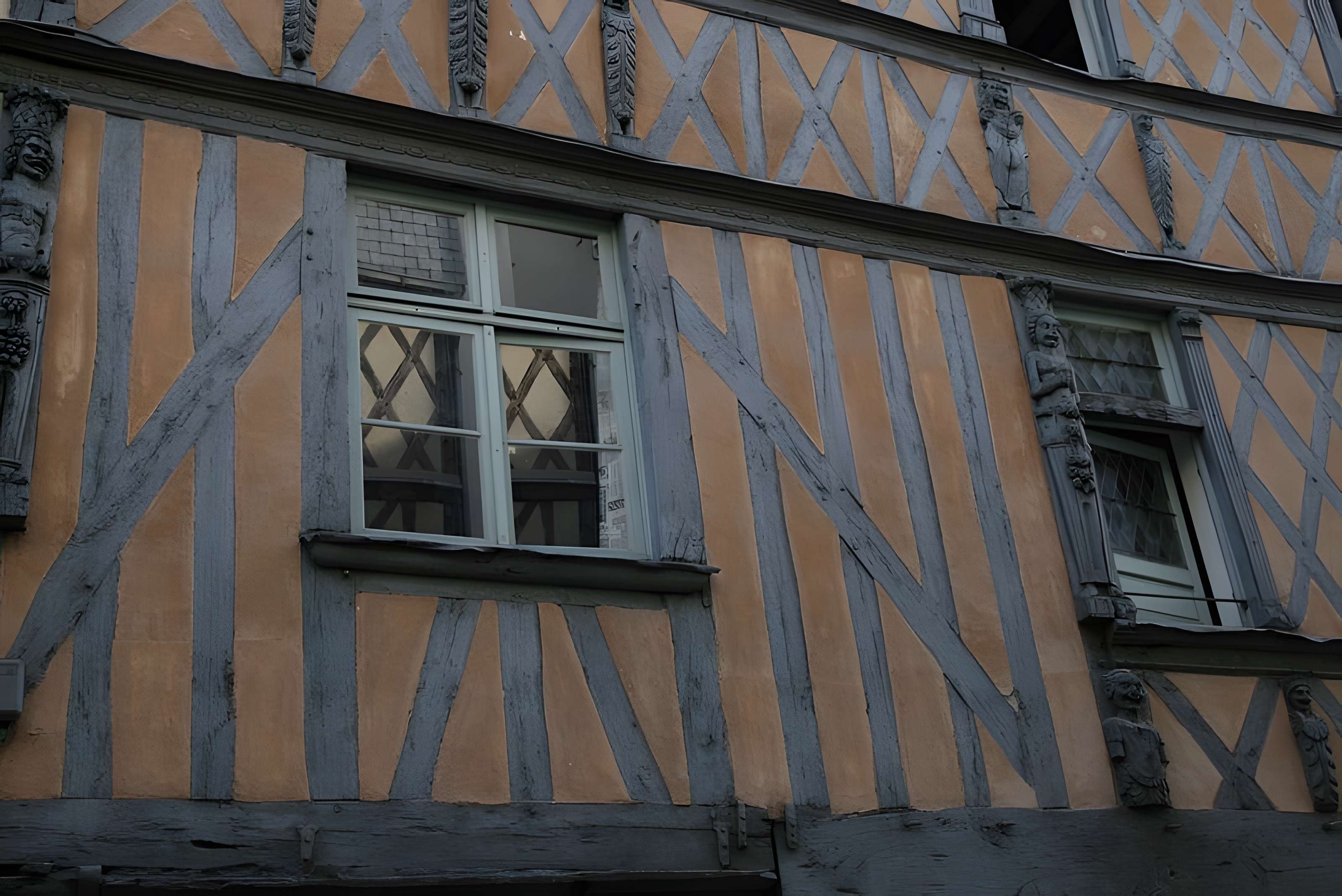 Maison à pans de bois