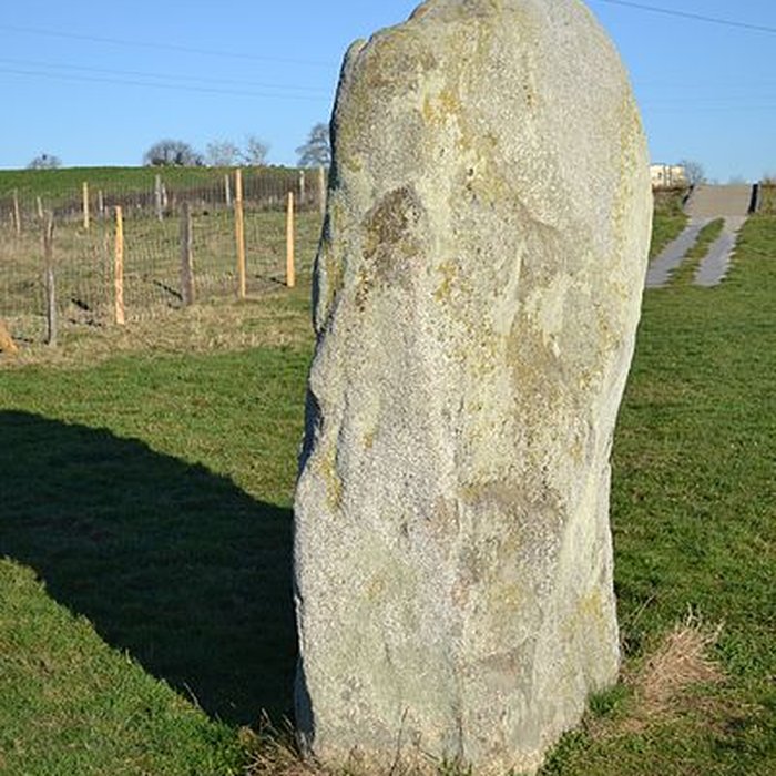 Photo de Menhir de la Garde ou Pierre à lhuile