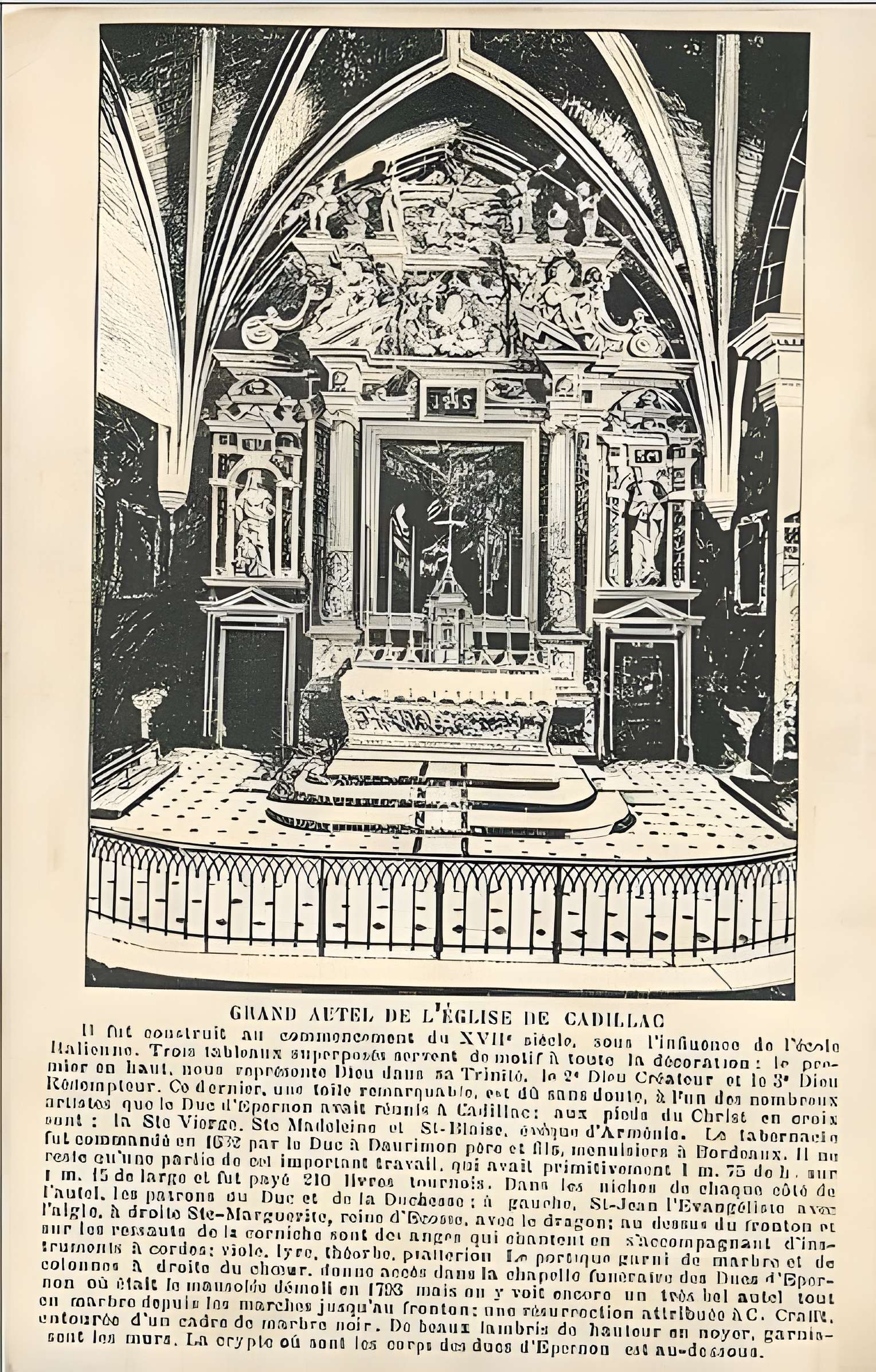 Église Saint-Martin de Cadillac