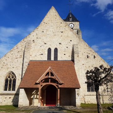 Église Saint-Martin de Champigny Le porche