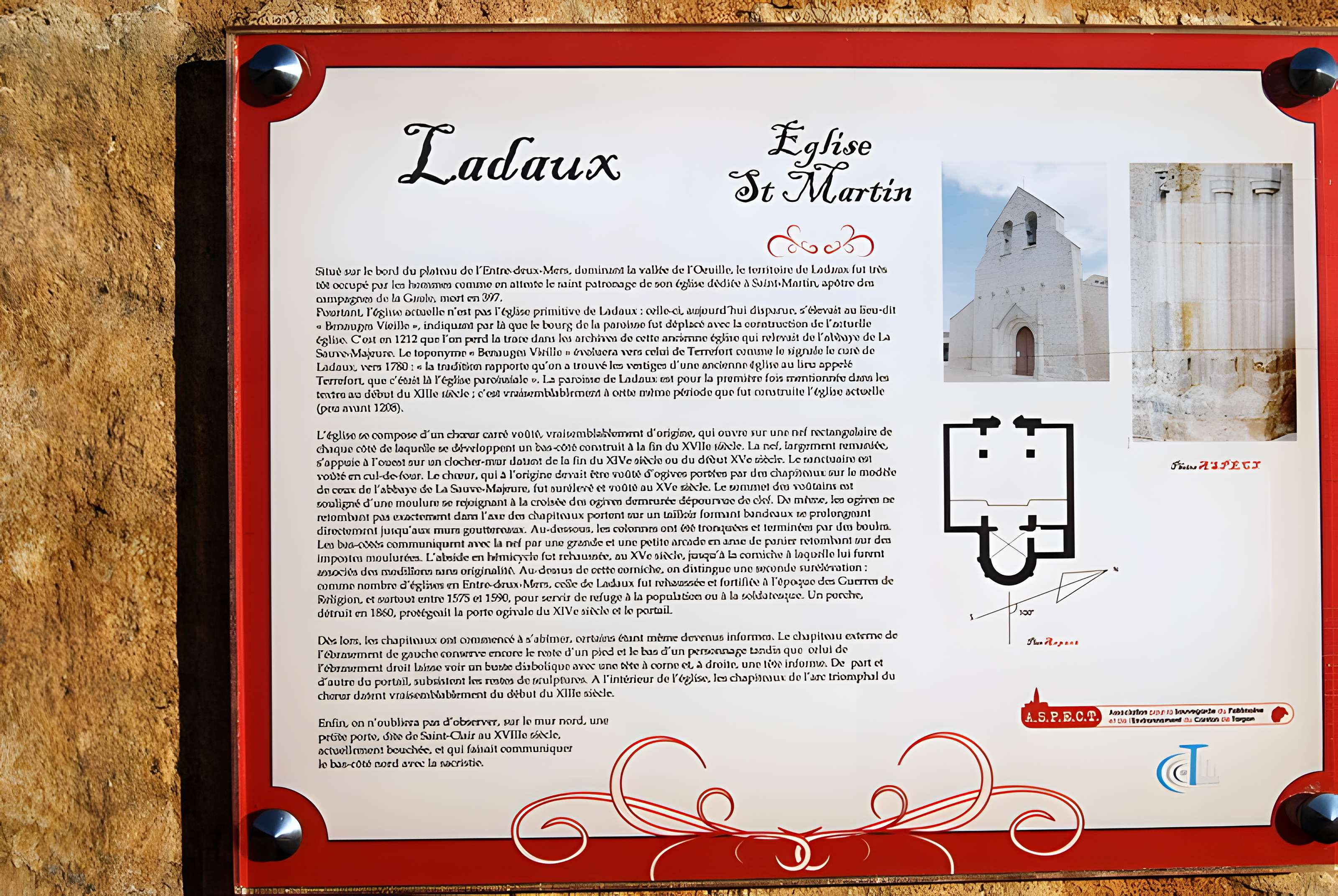 Église Saint-Martin de Ladaux