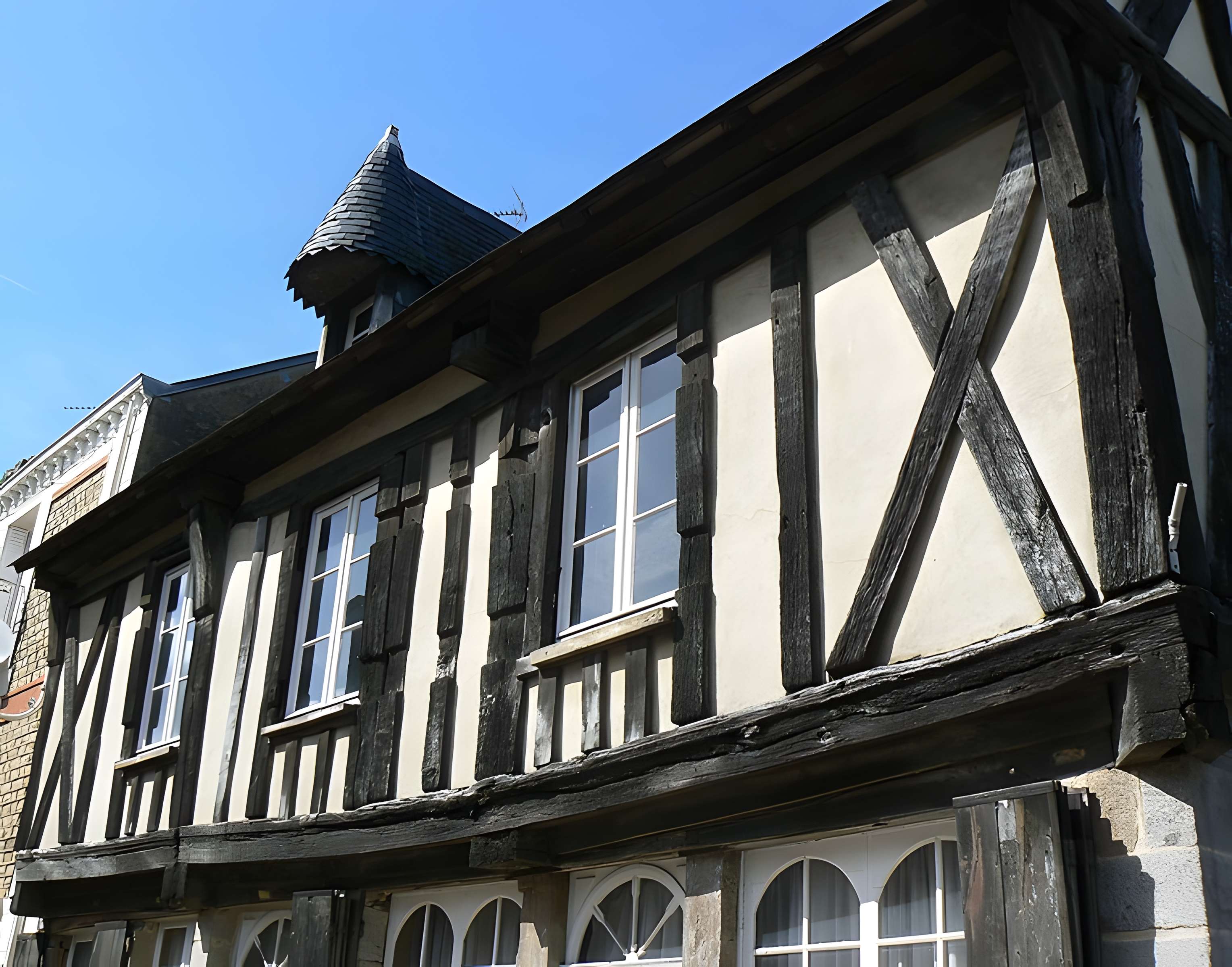 Maison à pans de bois
