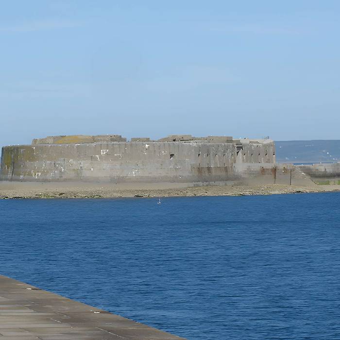 Photo de Fort de Chavagnac, ouvrage constitutif de la rade de Cherbourg