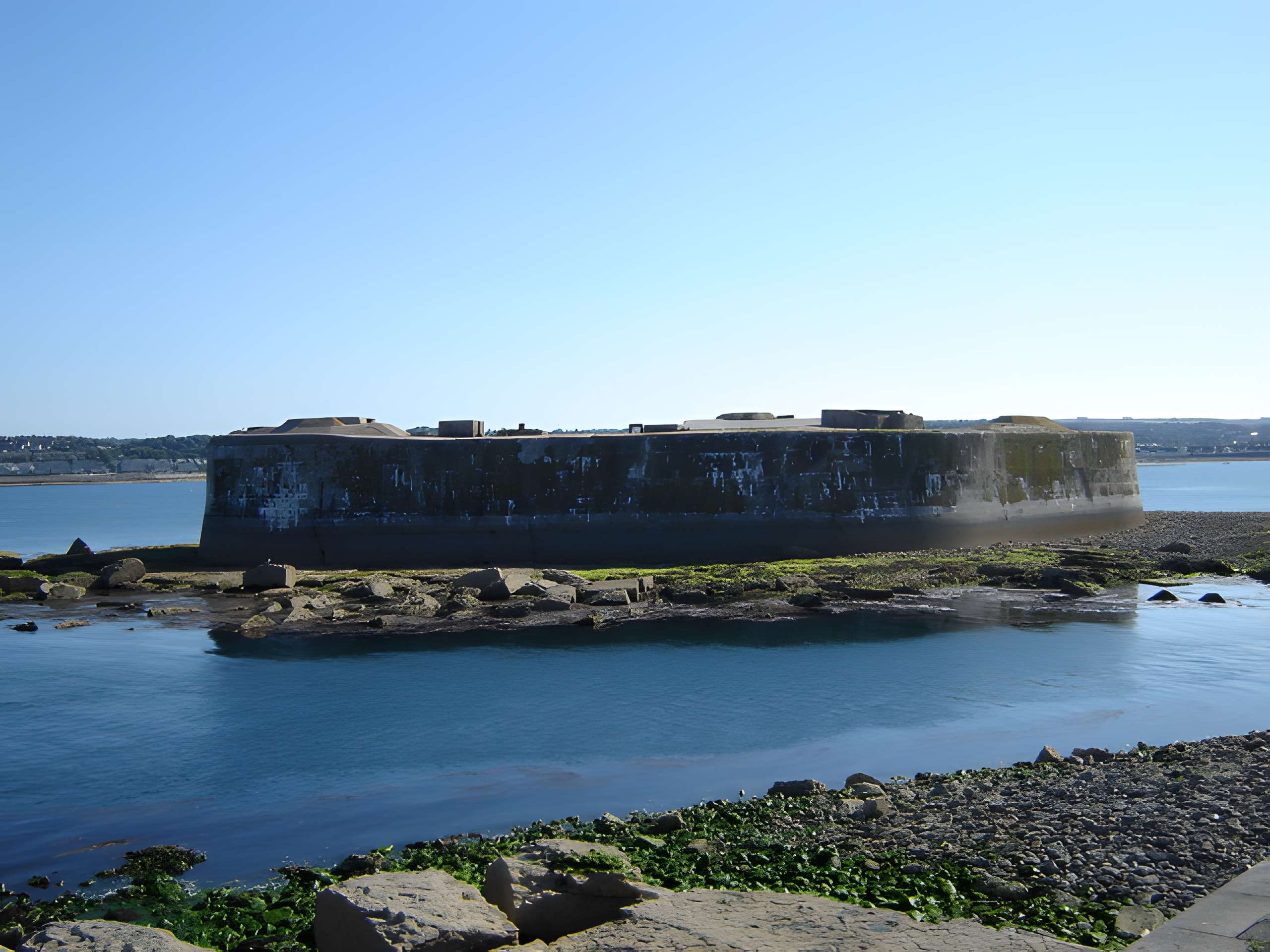 Fort de Chavagnac, ouvrage constitutif de la rade de Cherbourg