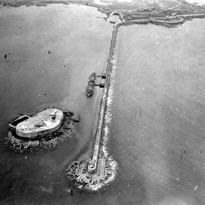 Photo de Fort de Querqueville, ouvrage constitutif de la rade de Cherbourg