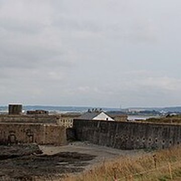 Fort de Querqueville, ouvrage constitutif de la rade de Cherbourg