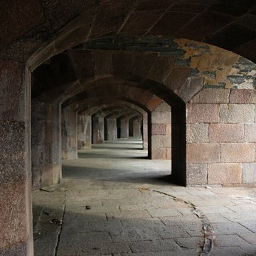 Fort de Querqueville, ouvrage constitutif de la rade de Cherbourg