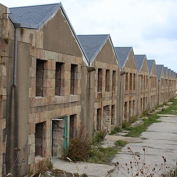 Fort de Querqueville, ouvrage constitutif de la rade de Cherbourg