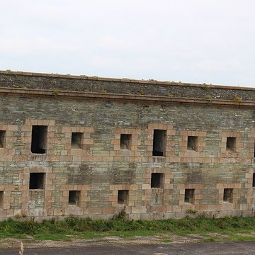 Fort de Querqueville, ouvrage constitutif de la rade de Cherbourg