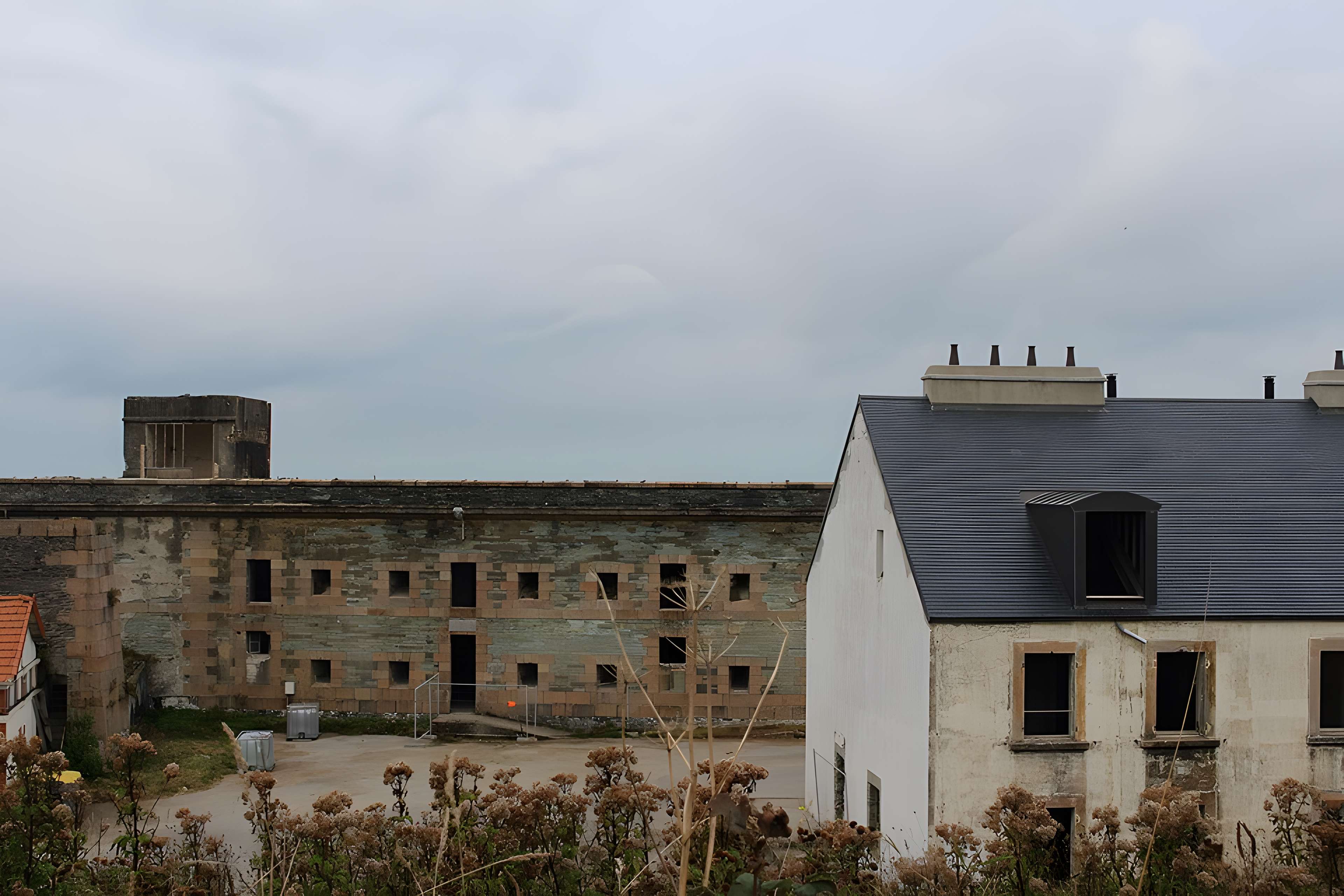 Fort de Querqueville, ouvrage constitutif de la rade de Cherbourg