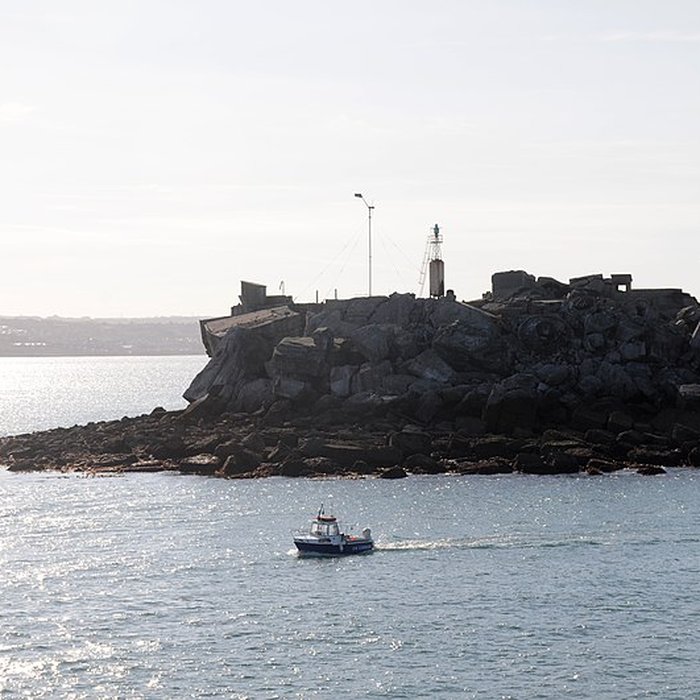 Photo de Fort de l’Est, ouvrage constitutif de la rade de Cherbourg