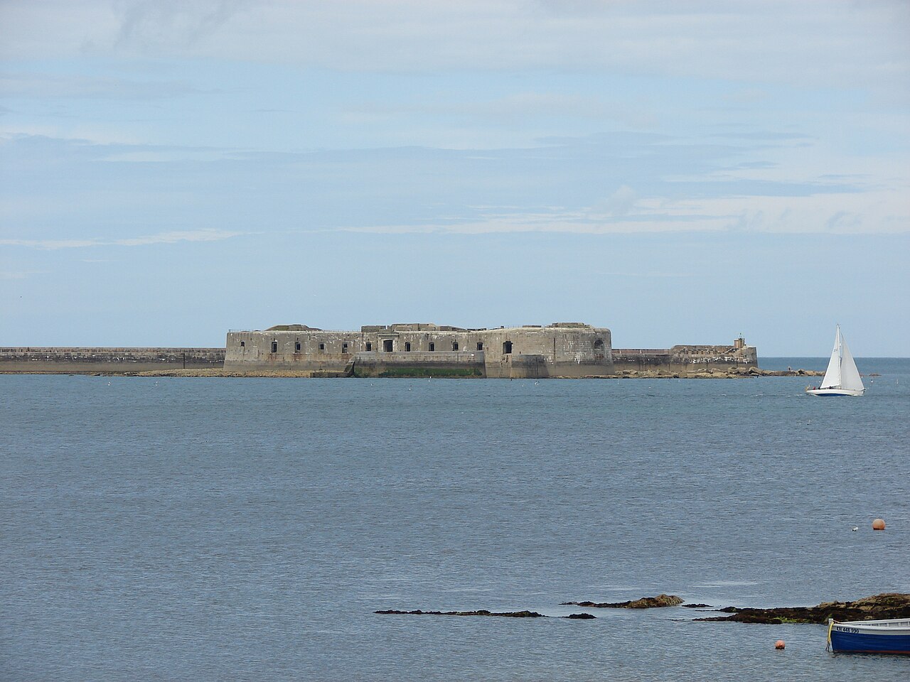 Fort de l’Ouest de la digue du Large