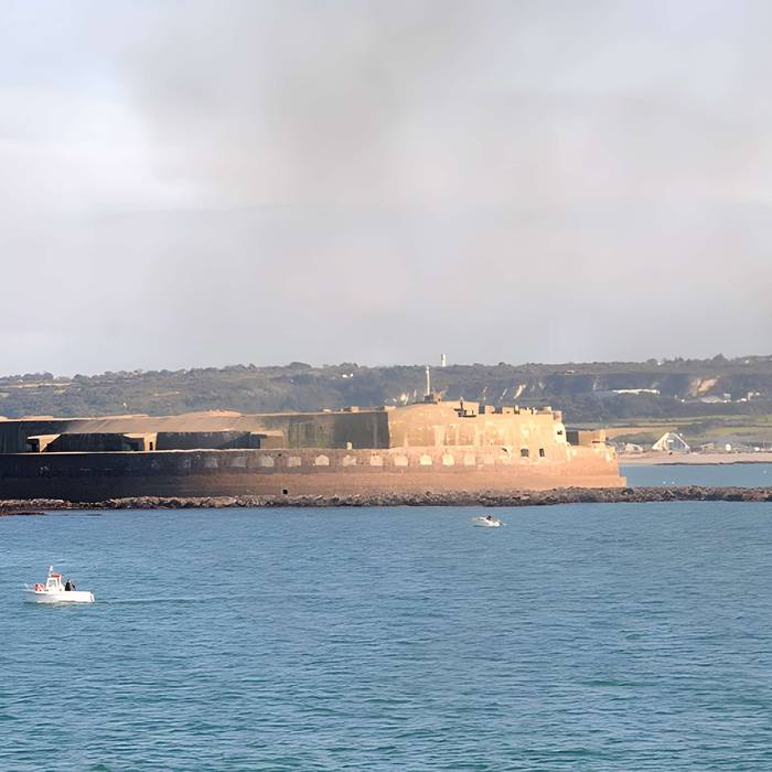 Photo de Fort de l’île Pelée, ouvrage constitutif de la rade de Cherbourg