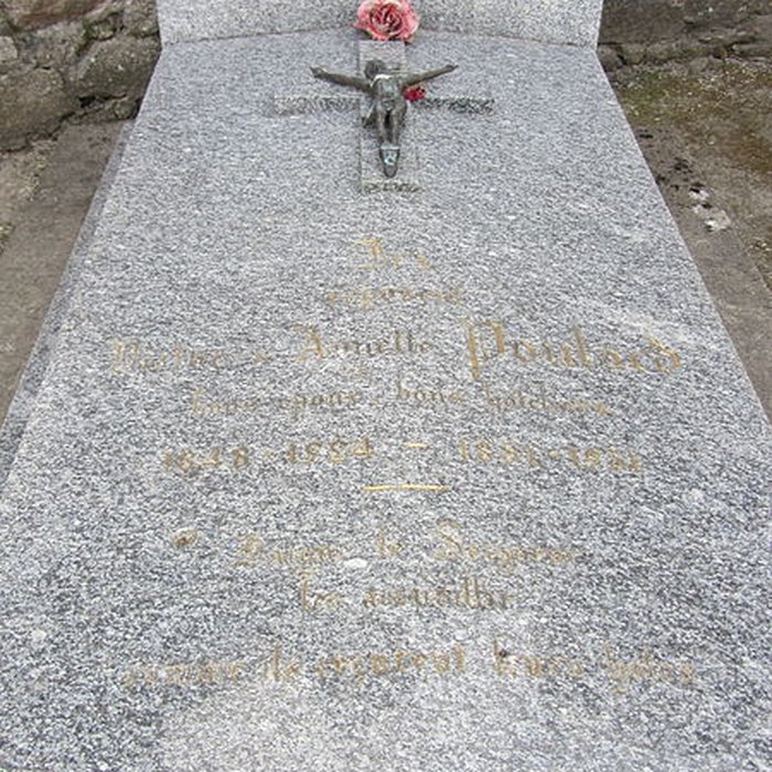 Photo de Cimetière communal et son enceinte entourant léglise